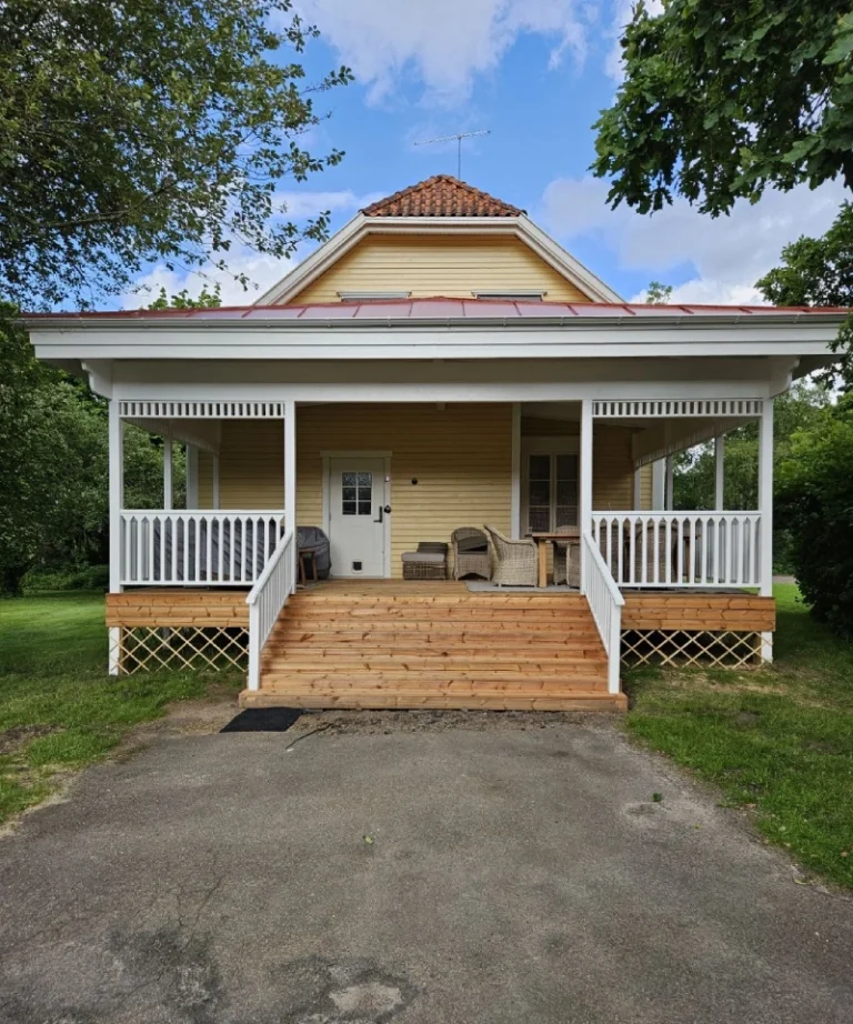 Tillbyggnad - Veranda i Knäred